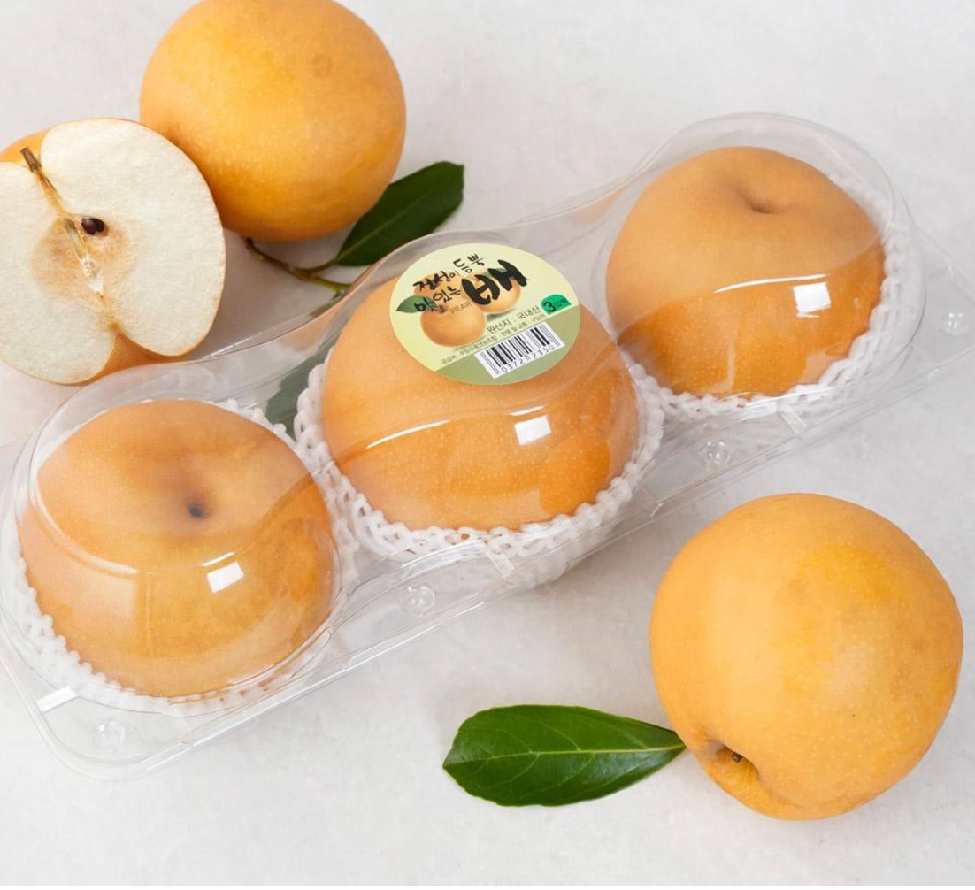 FRUIT l Korean Pear JiPyeongSeon (grown in Korea)