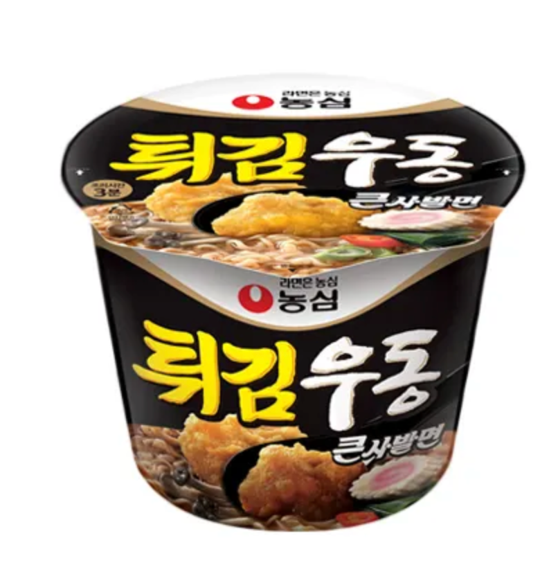 NONGSHIM l Tempura udon Noodle Soup Big Cup