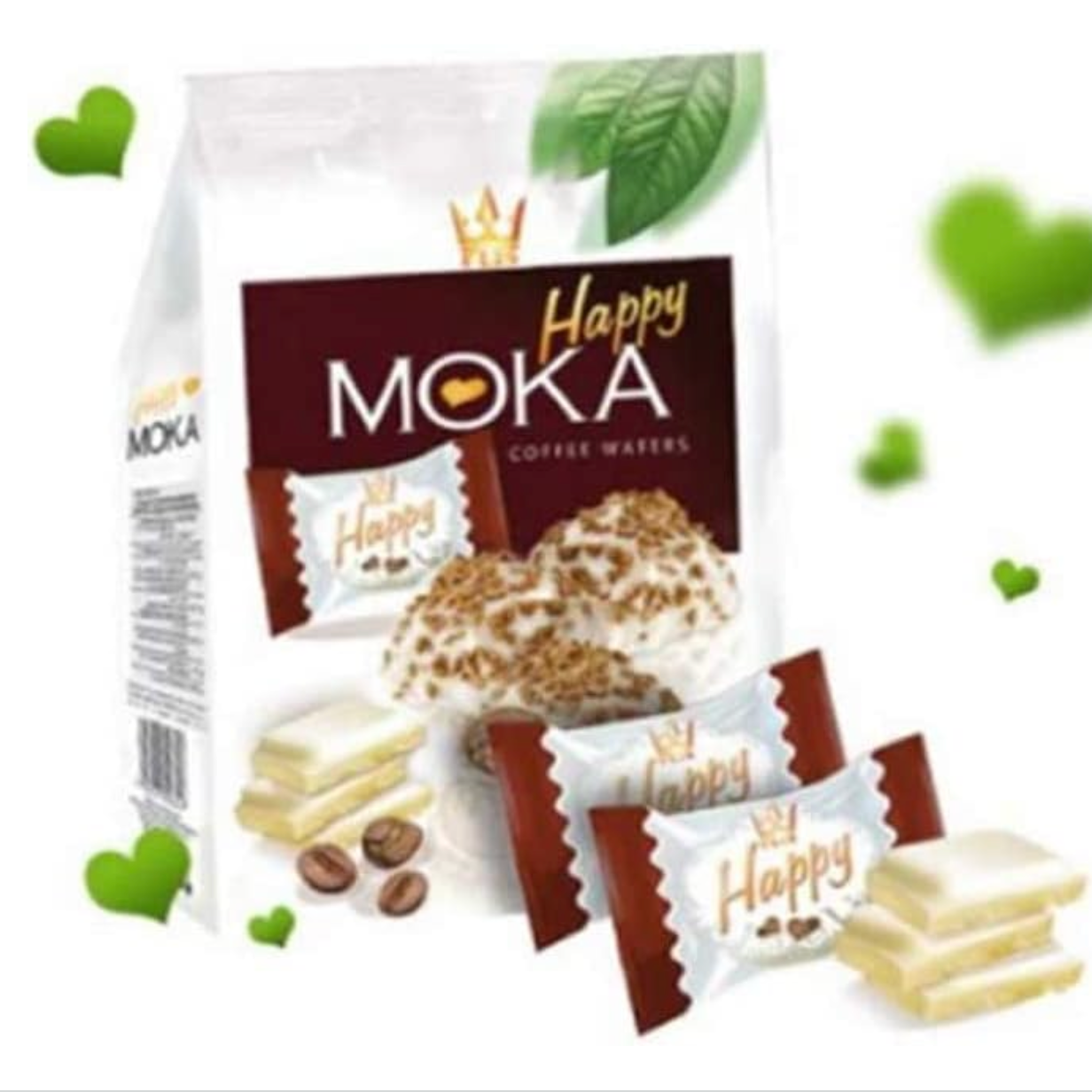 NUTRO GUSTO l Happy Wafers BIANCO MOKA 140g