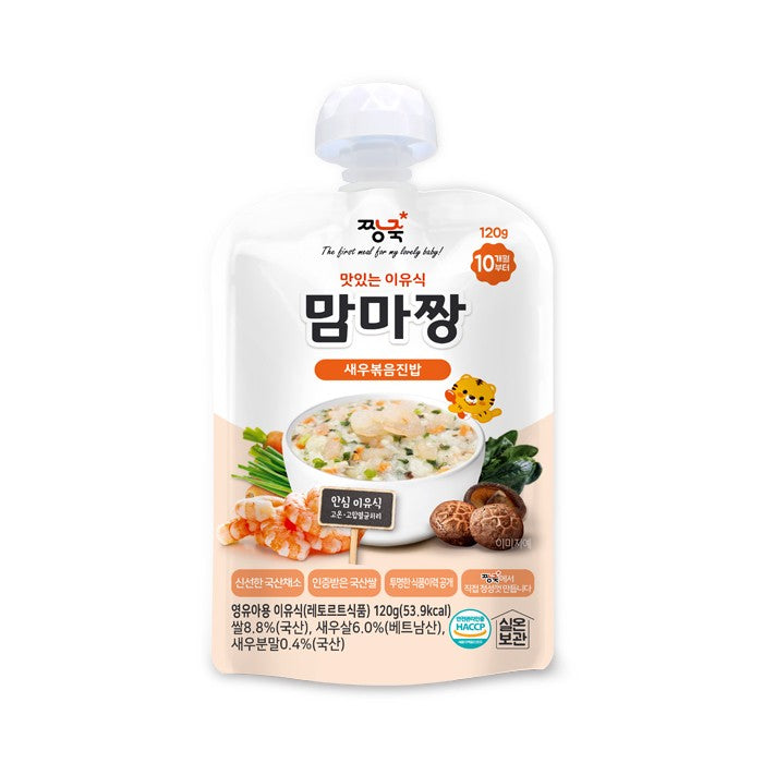 짱죽 이유식(새우&습식밥)