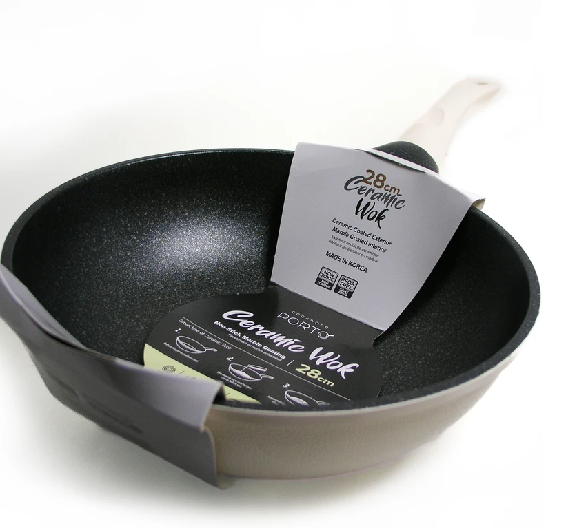 Porto Ceramic Wok 28cm (4.3 LITER)