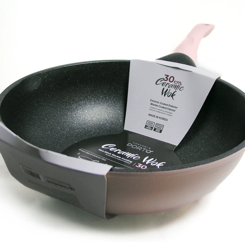 Porto Ceramic Wok 30cm (5.4 LITER)