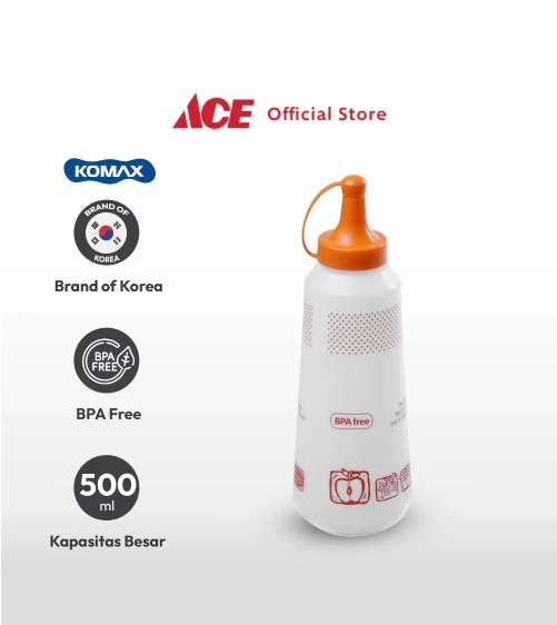 Komax Squeeze Ketchup Bottle - L