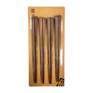 Nanum Wooden Chopsticks 4 Pair Set