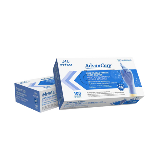 Disposable Nitrile Exam Gloves - M