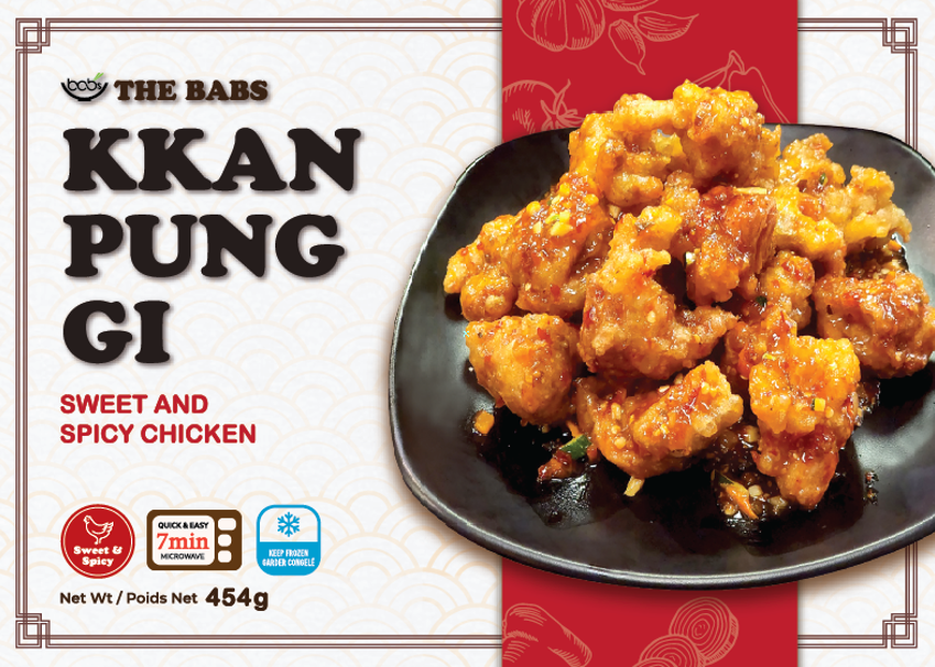 THE BABS Kkan Pung Gi (Sweet & Chili Chicken) - 454g