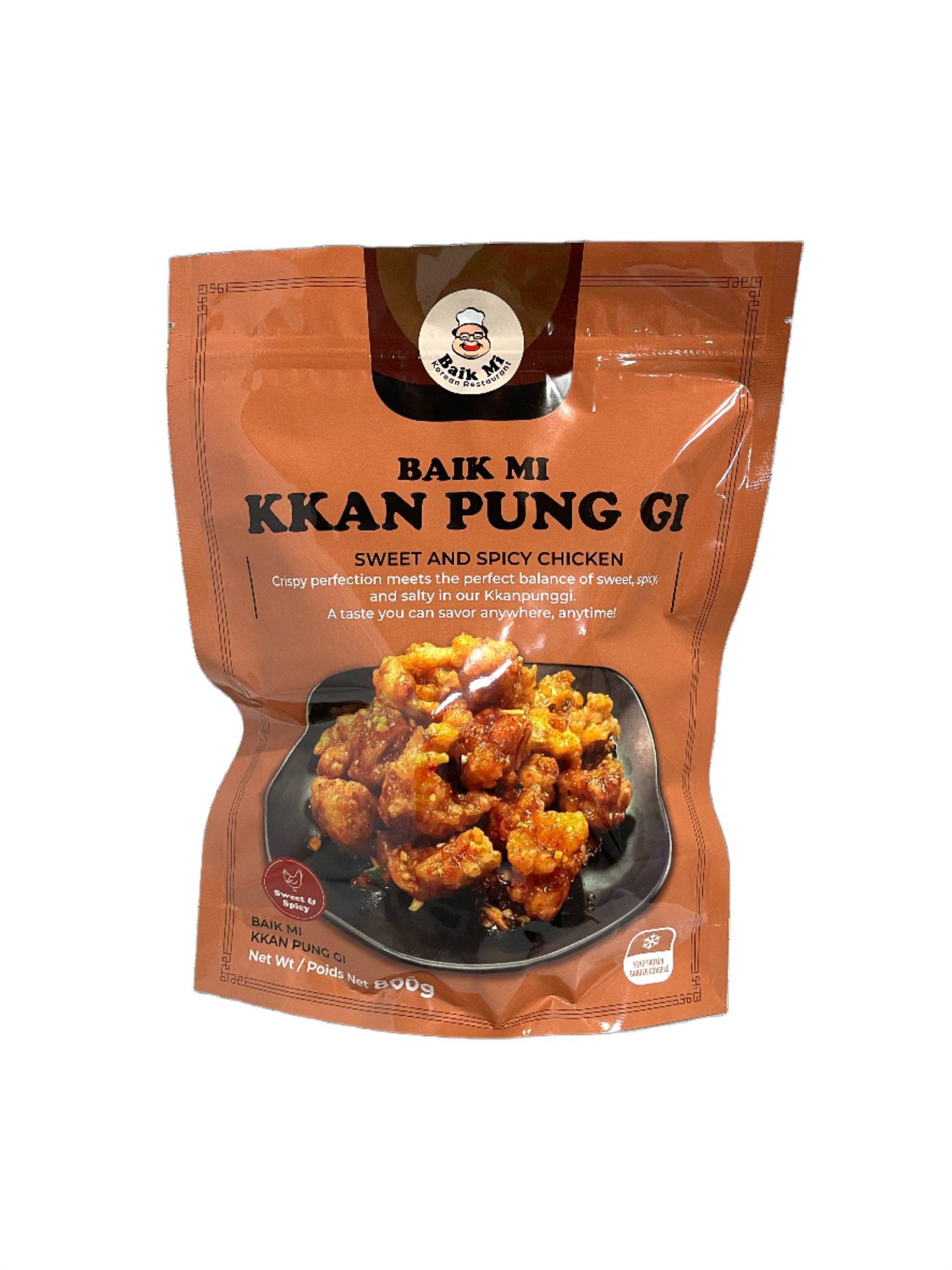 Baik Mi Kkan Pung Gi - Sweet And Spicy Chicken